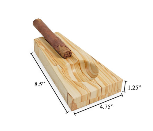 "Ashton" Ashtray- Natural