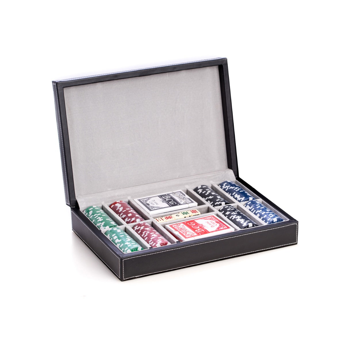 Mason 200 Chips leather Poker Set