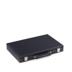 Logan Black Leatherette 15" Backgammon Set