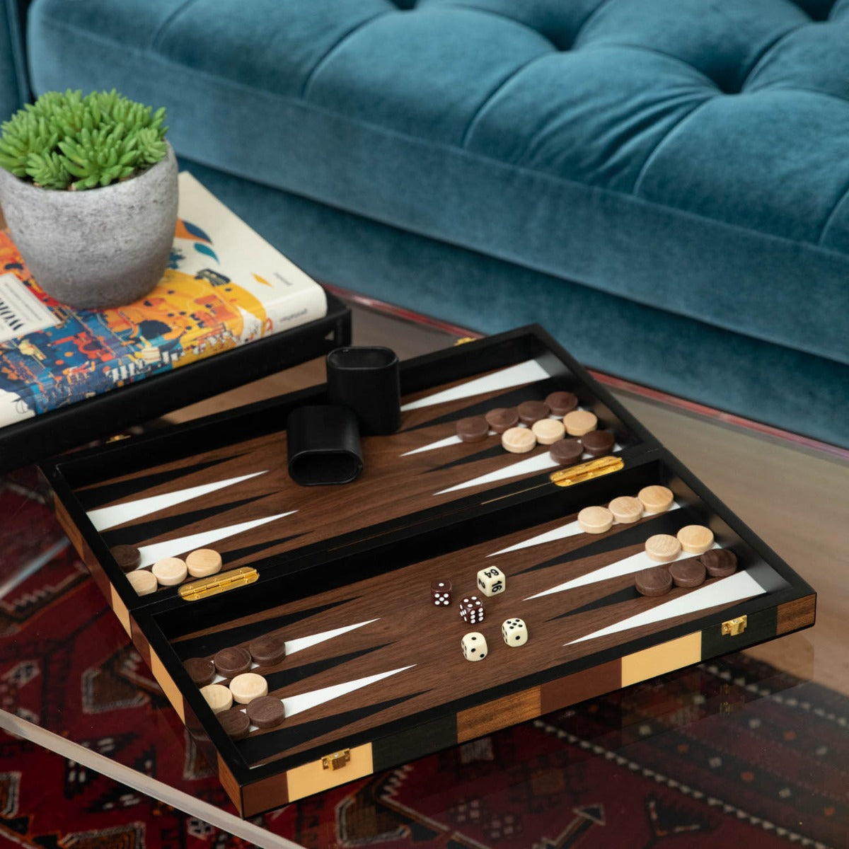 Leo 18" Backgammon Set