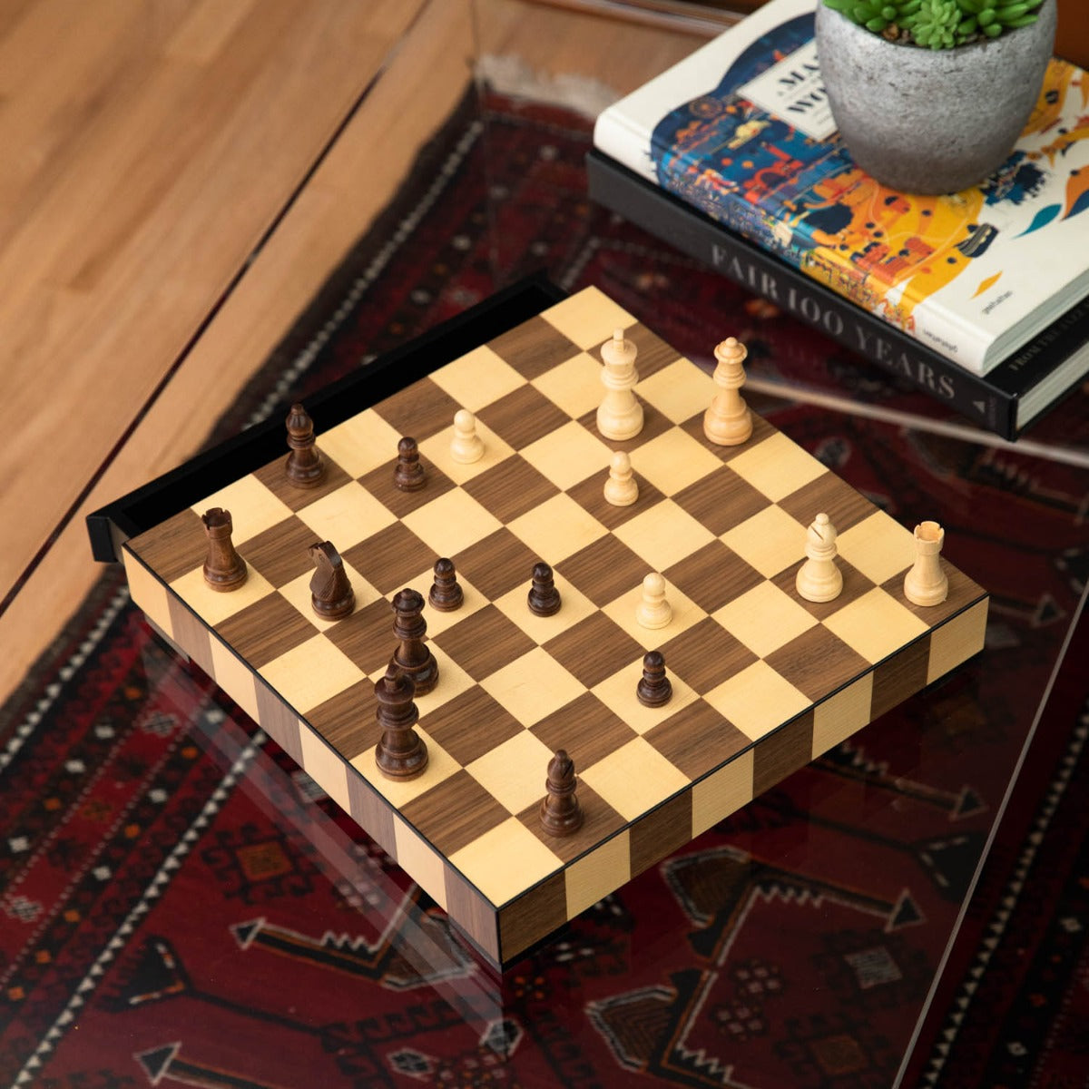 Leonardo Chess & Checkers Set