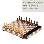 Leonardo Chess & Checkers Set