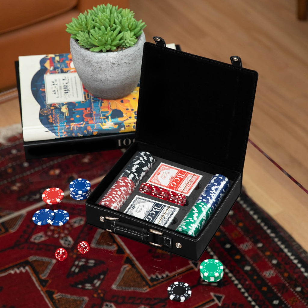 Parker Black Poker Set