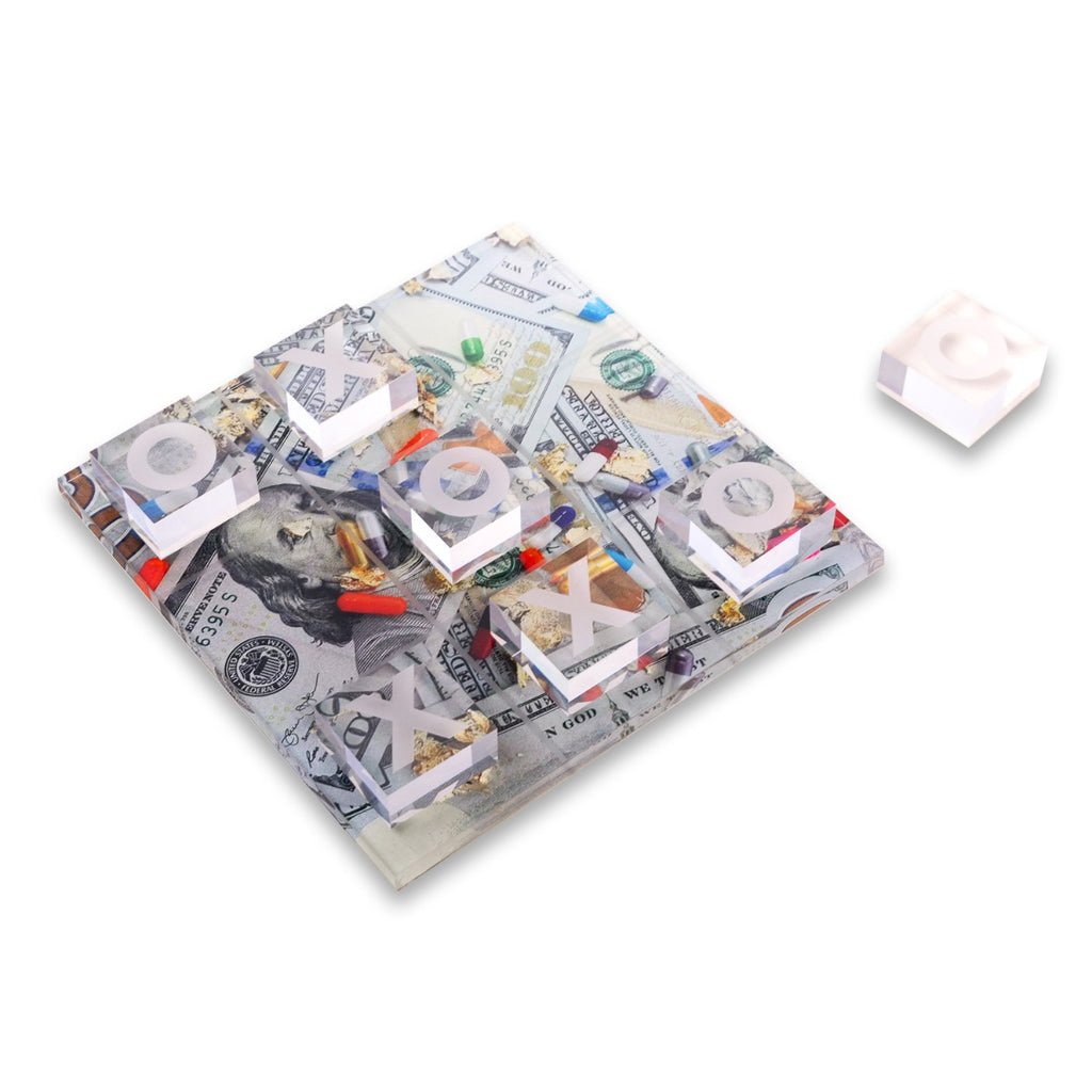 Miami Acrylic Tic Tac Toe Set