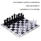 Charlie Acrylic Chess Set