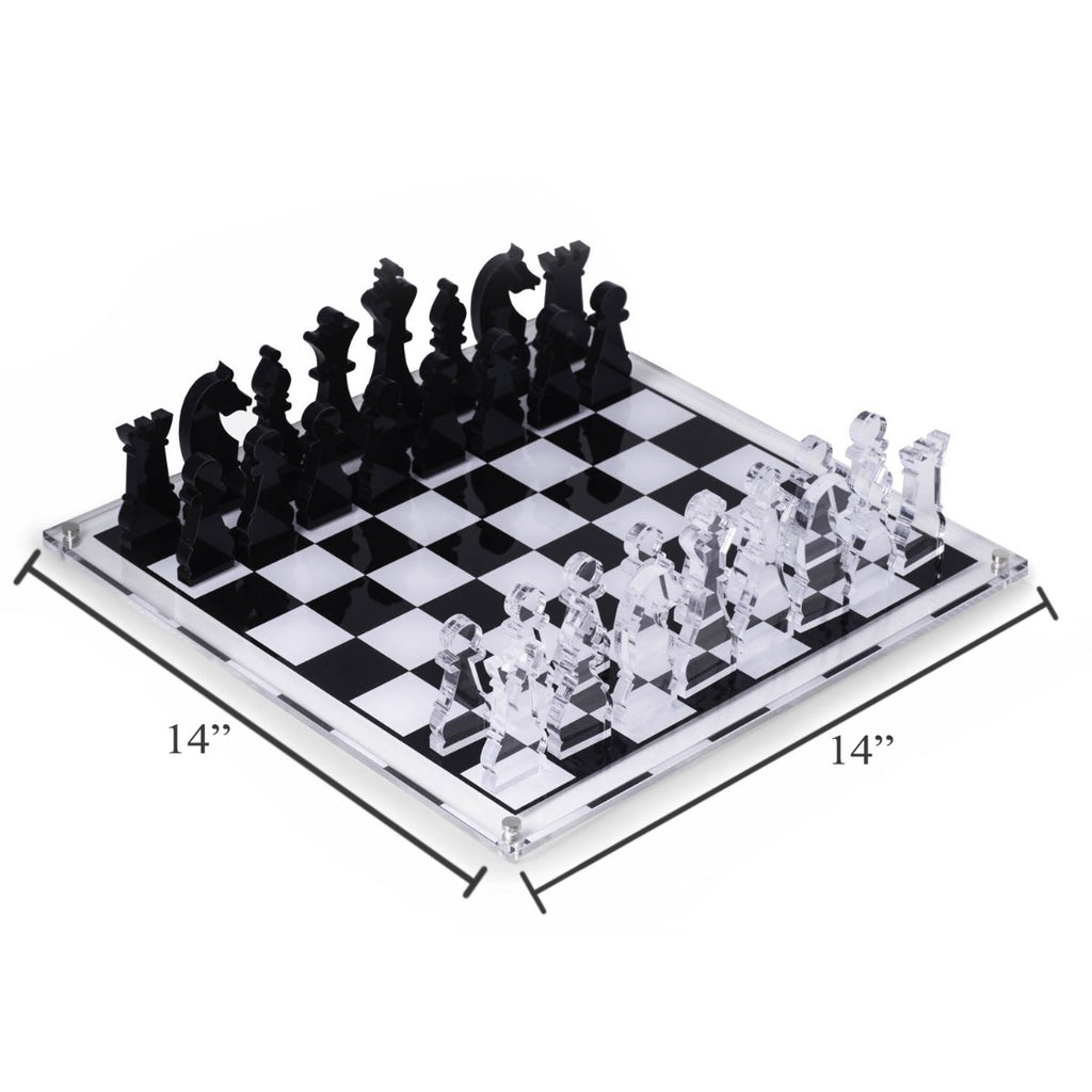 Charlie Acrylic Chess Set