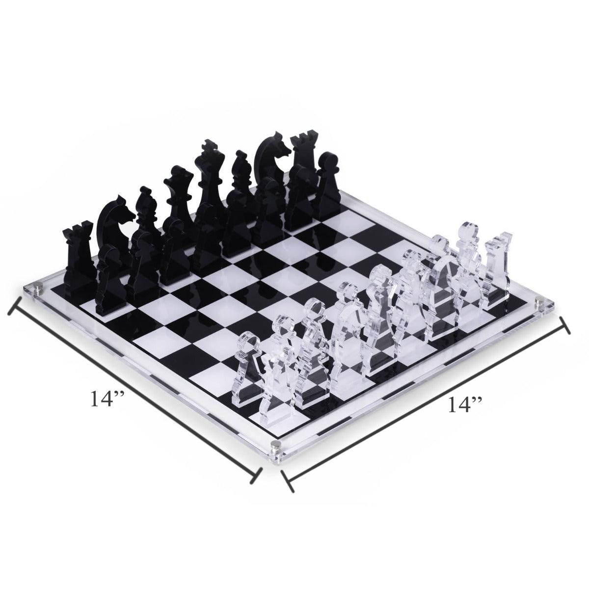 Charlie Acrylic Chess Set