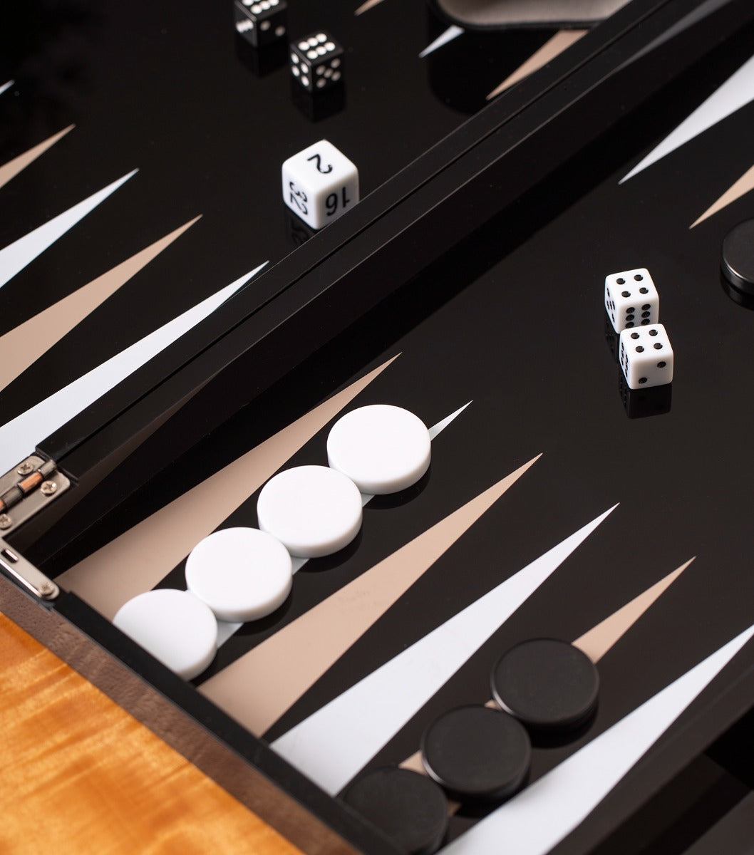 Damien Acrylic Backgammon Set