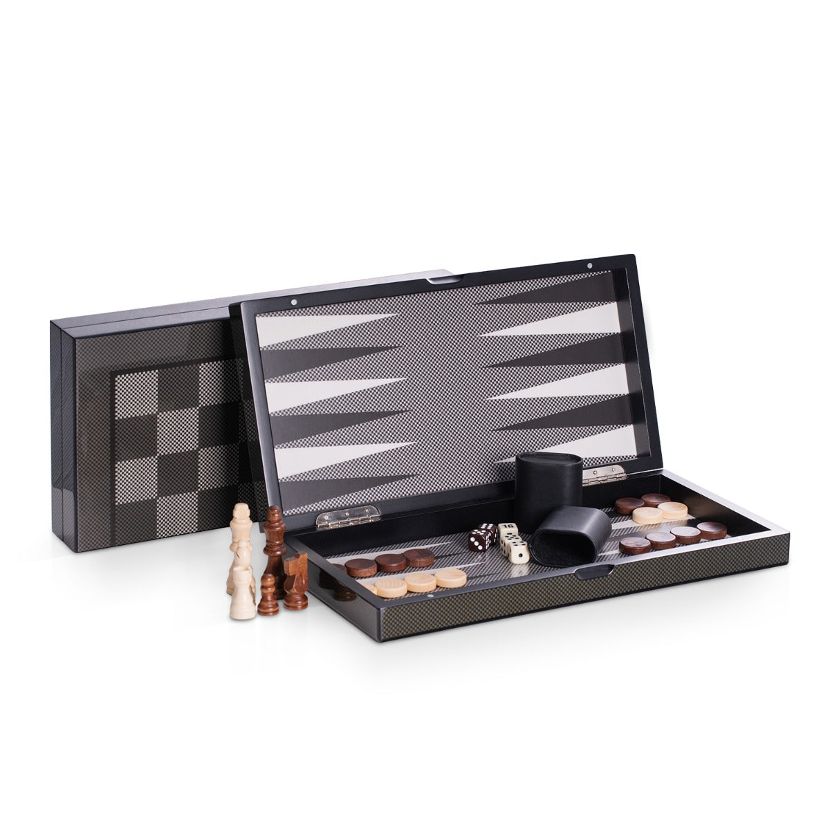 Axel Backgammon and Chess Set
