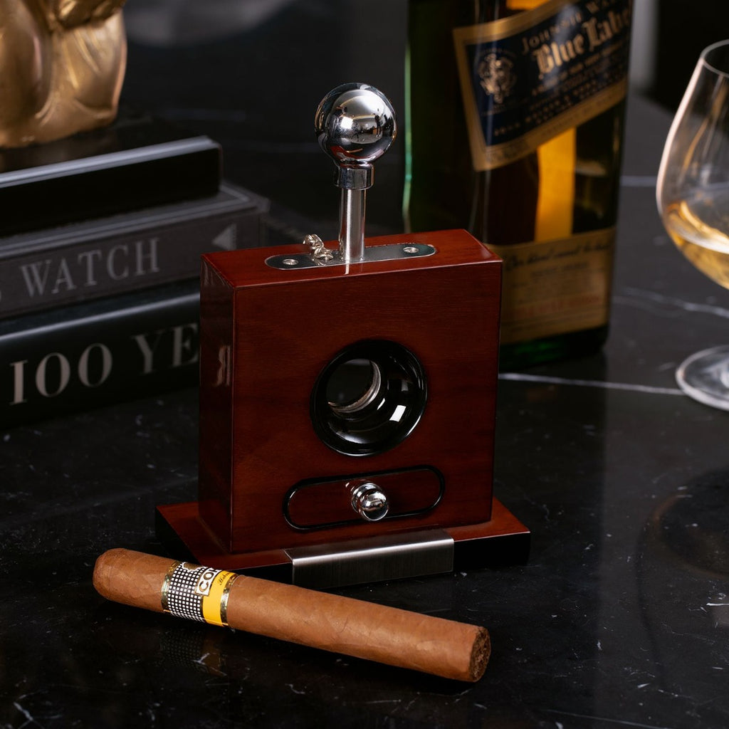 Henry Wood Table Top Cigar Cutter