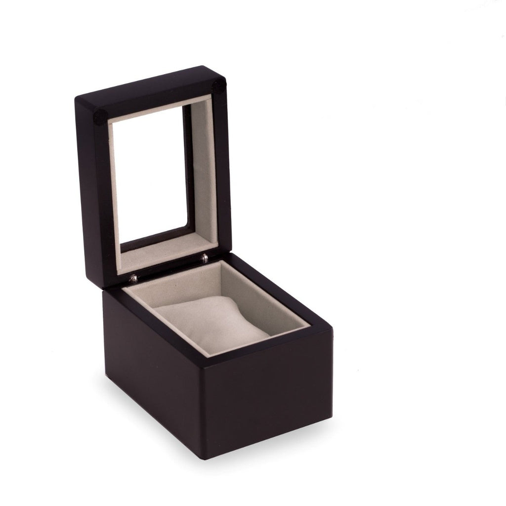 "Viscount" Watch Box- Black