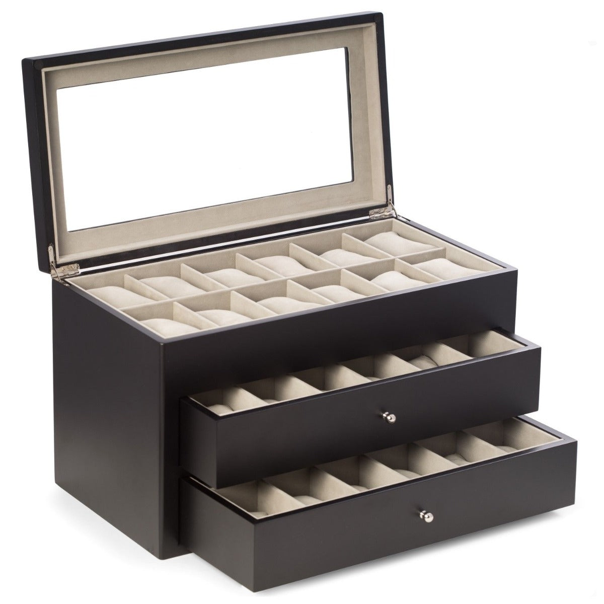 "Duke" Watch Box- Black