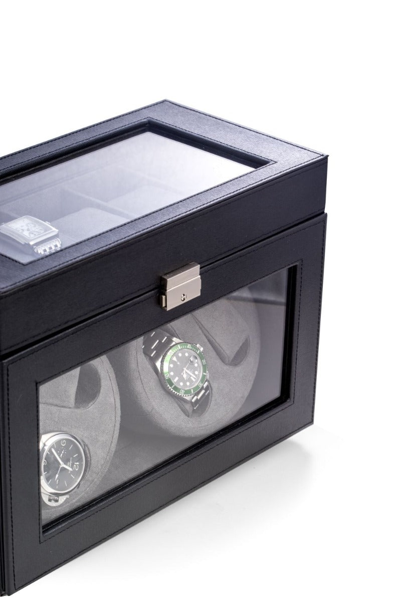 "President" Watch Winder- Black
