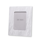 Talin White Genuine Marble 4" x 6" Picture Frame