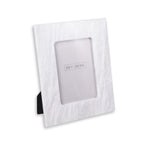 Talin White Genuine Marble 5" x 7" Picture Frame