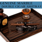 "Padron" Ashtray- Black
