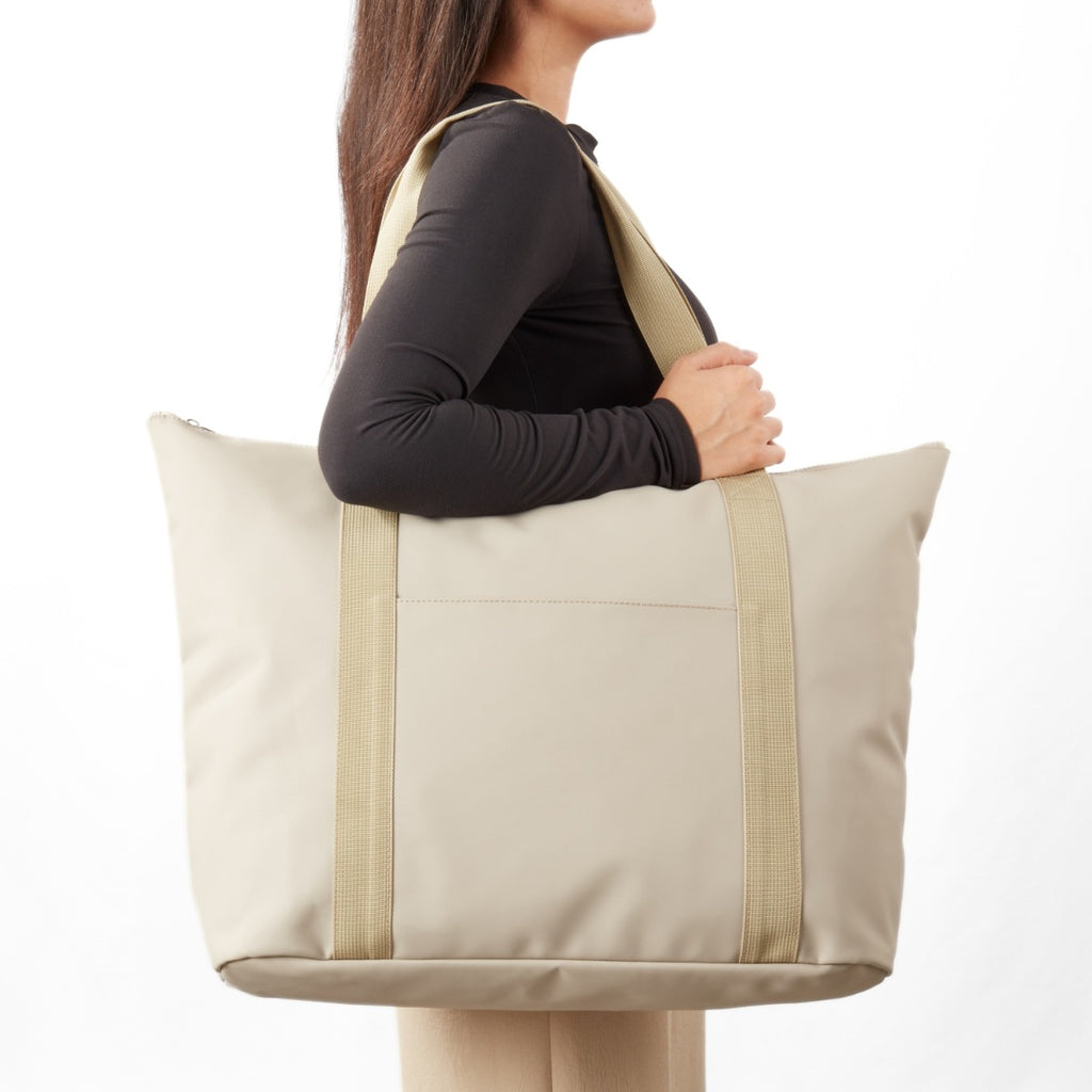 Capri Tote, Cream