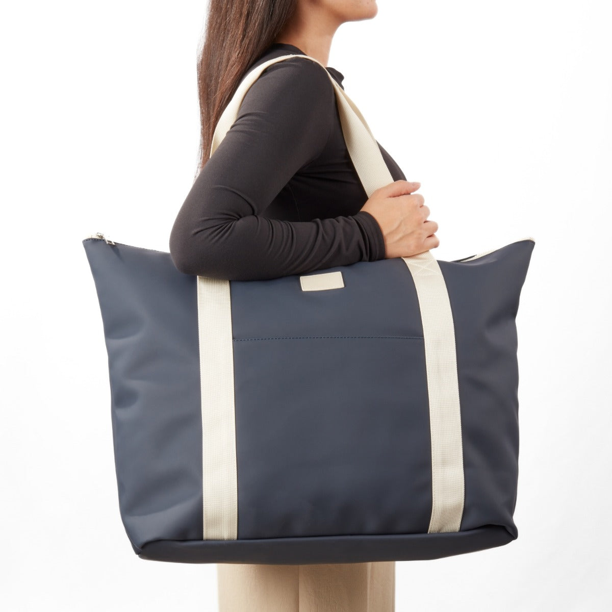 Capri Tote, Navy