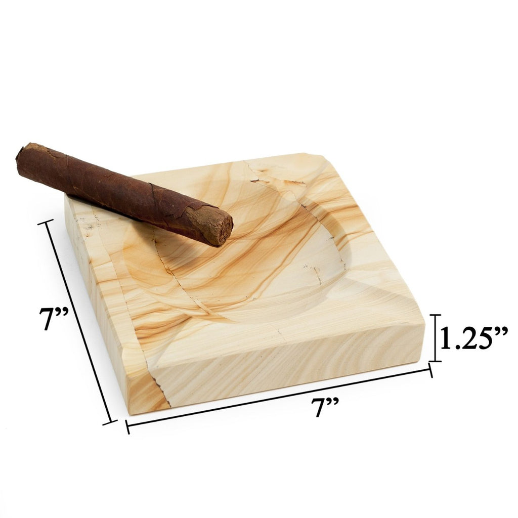 "Oliva" Ashtray- Natural