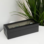 Dani Four Watch Box, Black