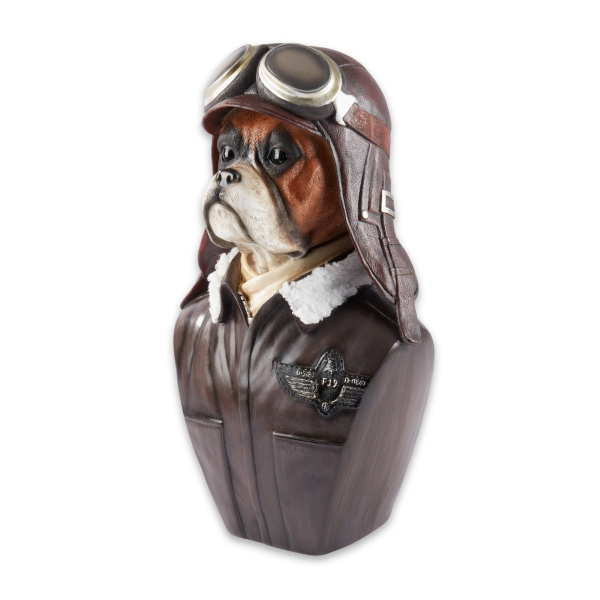 Collectable Resin Pilot Dog