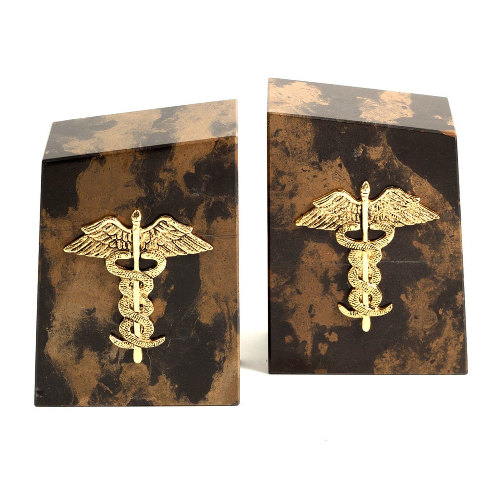 "Apollo" Tiger-Eye Bookend
