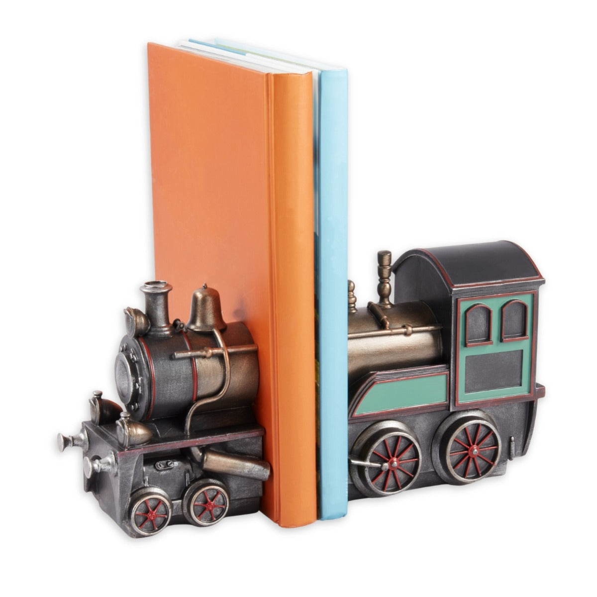 Locomotive Resin Bookends