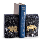 "Hermes" Zebra Bookend