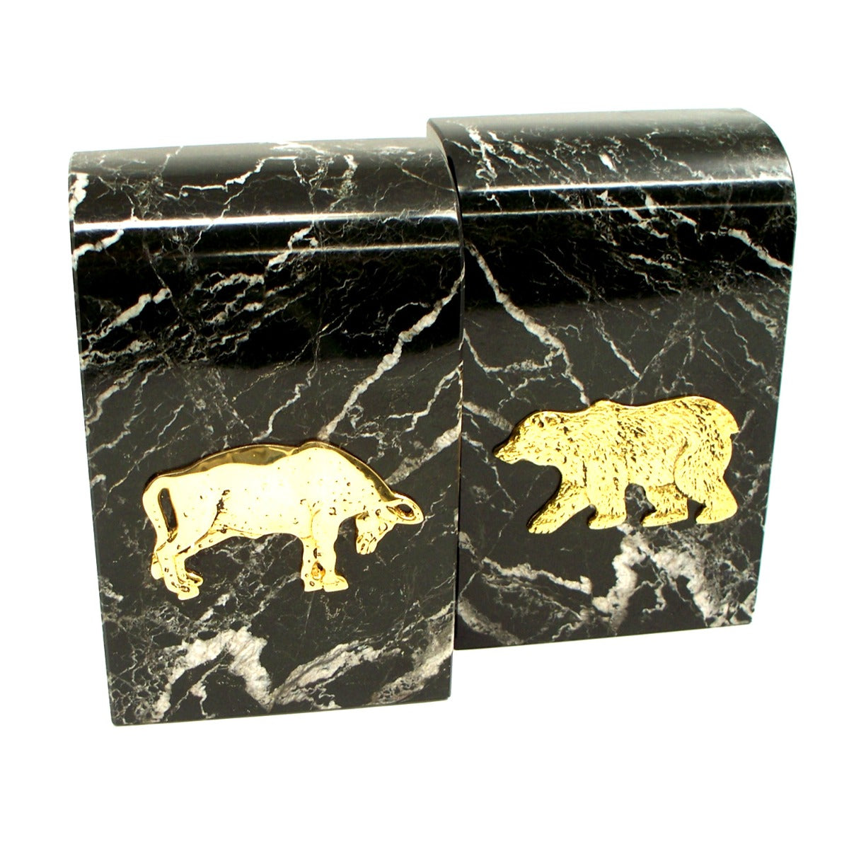 "Hermes" Zebra Bookend