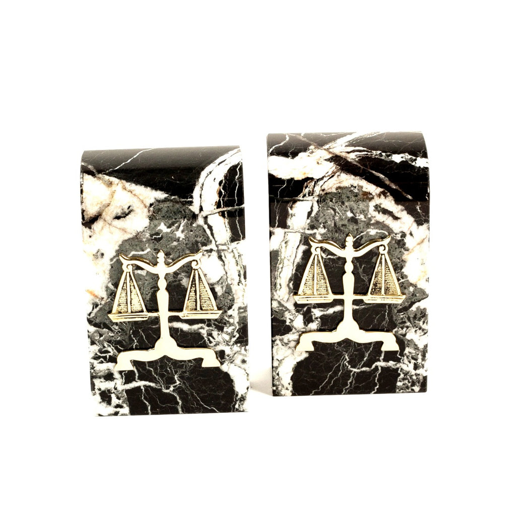 "Themis" Zebra Bookend