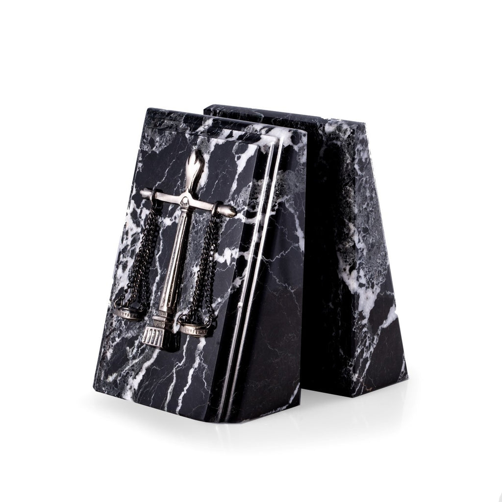"Themis" Zebra Bookend