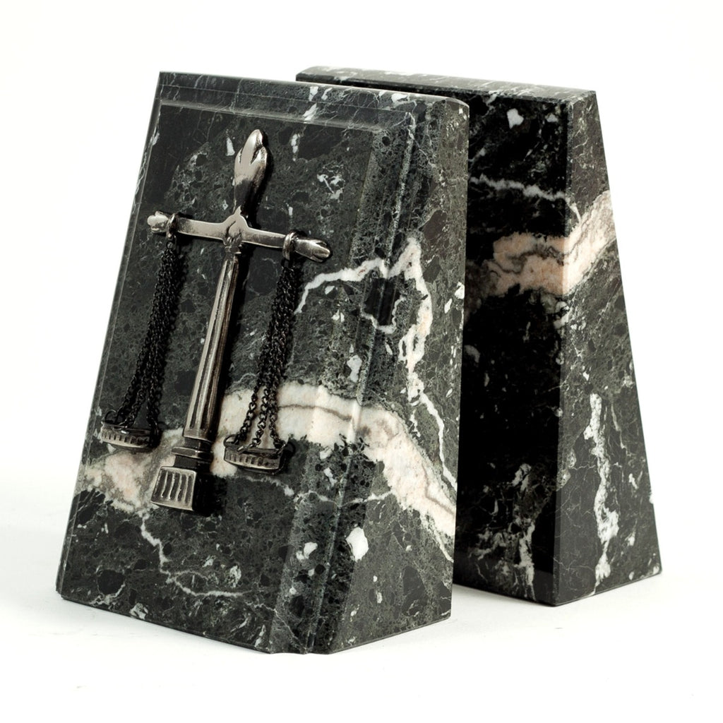 "Themis" Zebra Bookend