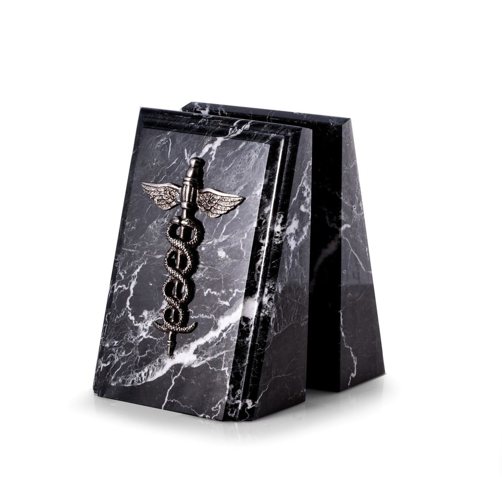 "Apollo" Zebra Bookend