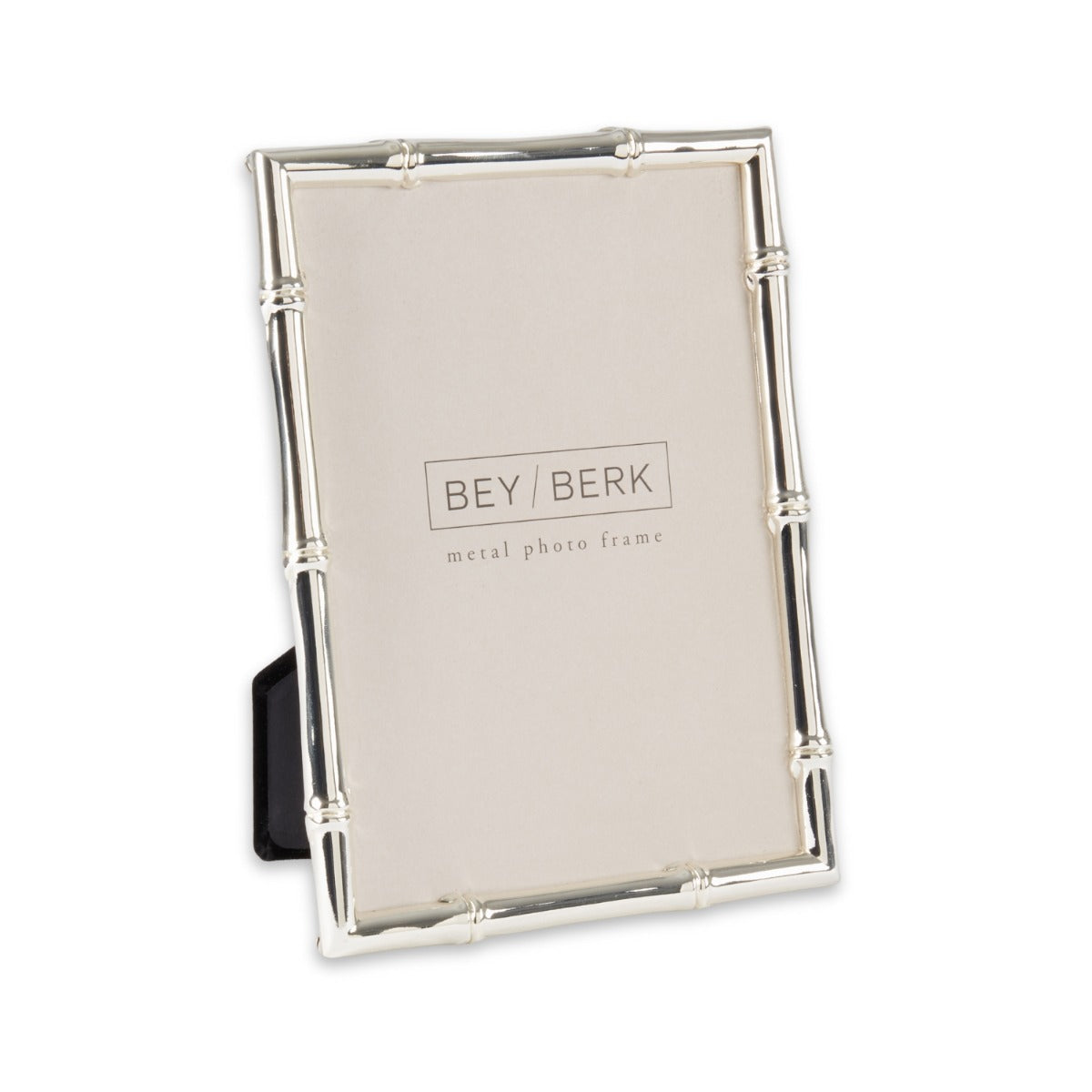 Silver Plated Bamboo Design  5x7 Frame