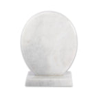 8" White Marble Award
