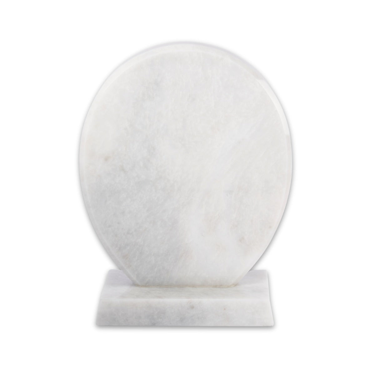 8" White Marble Award
