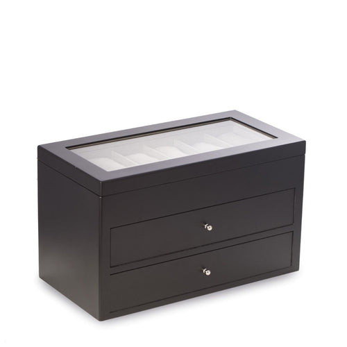 "Duke" Watch Box- Black