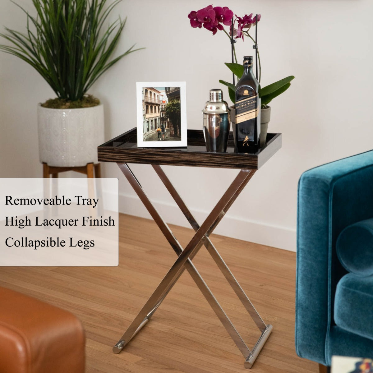 Ashton Lacquered Tray Table