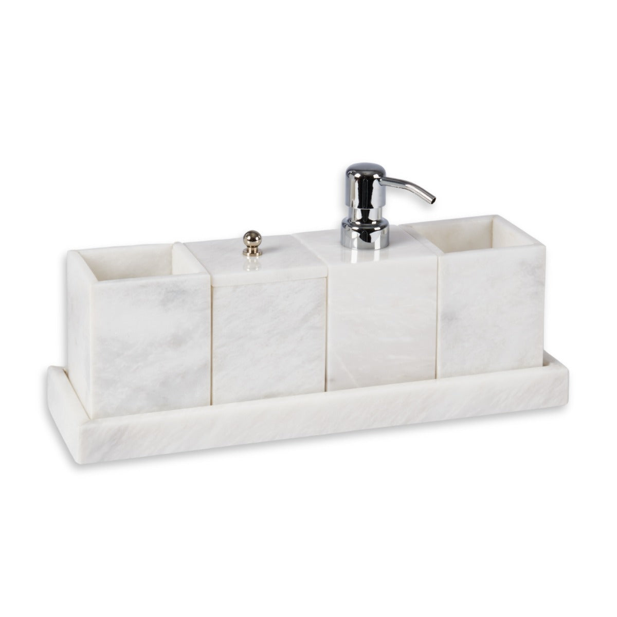 Atticus Bath Set in White