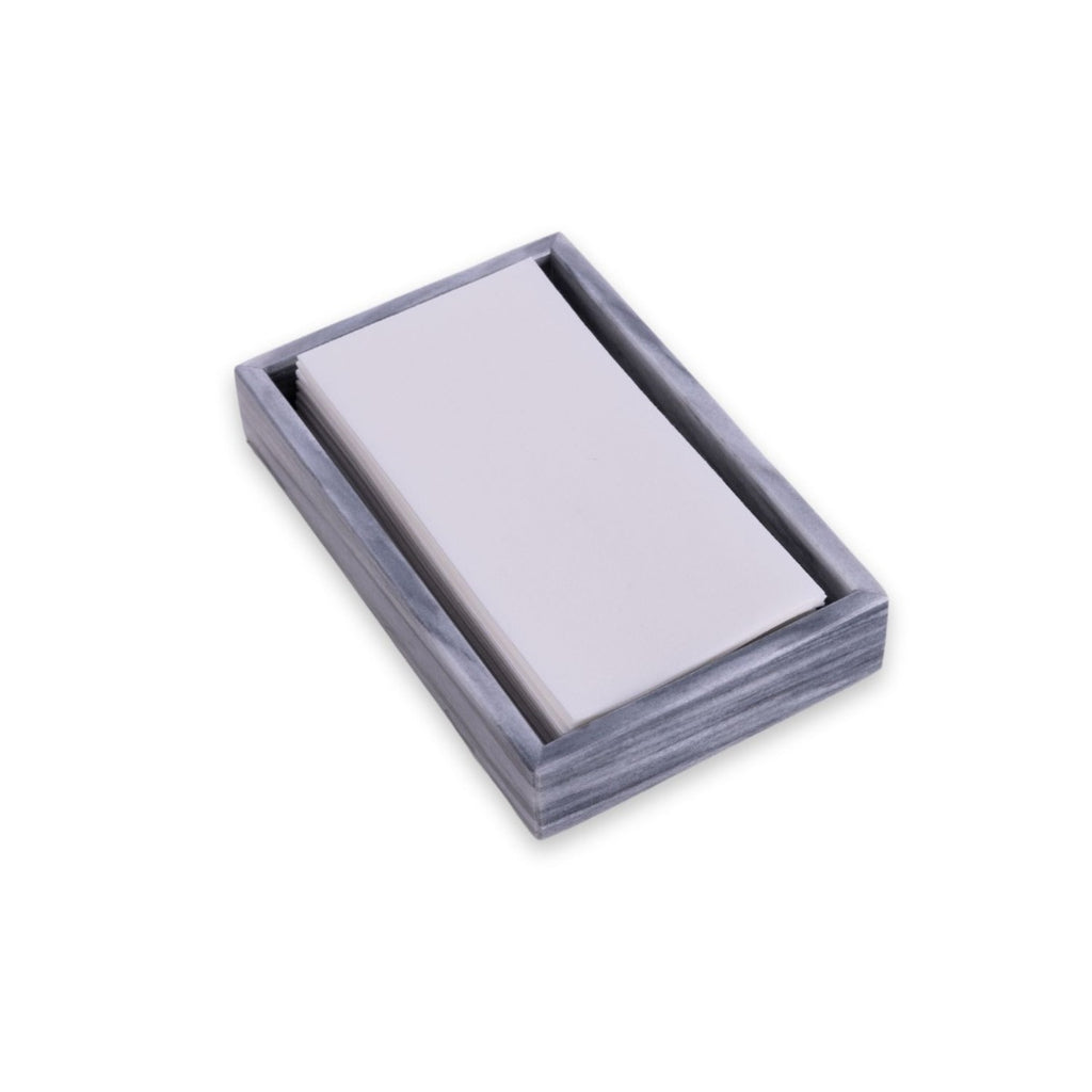 Ezra Carrera Grey Genuine Marble Guest Towel Tray