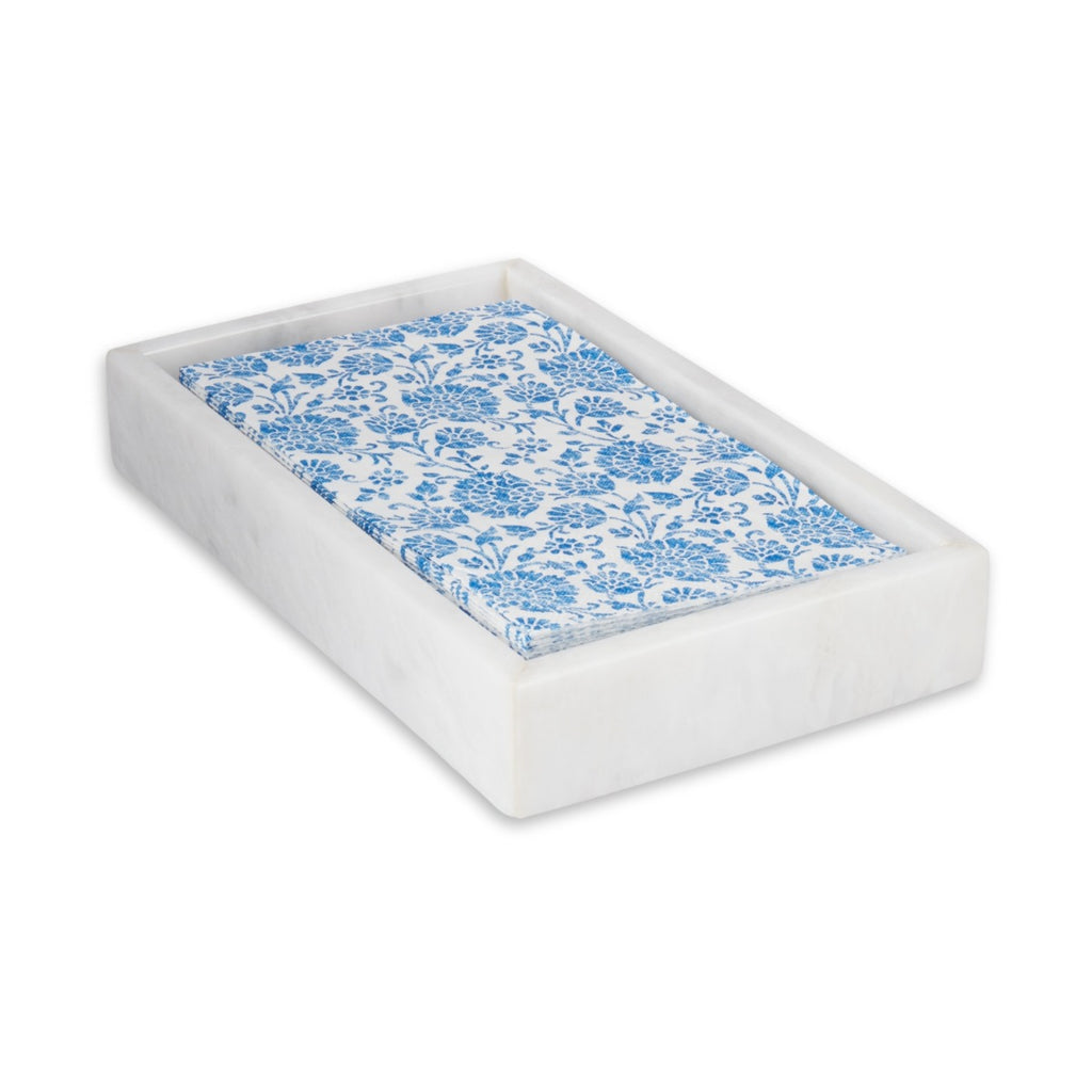 Atticus Towel Tray in White