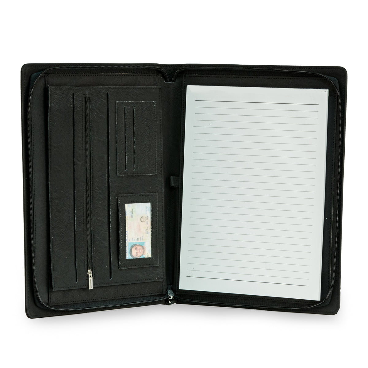 Black Leatherette Portfolio