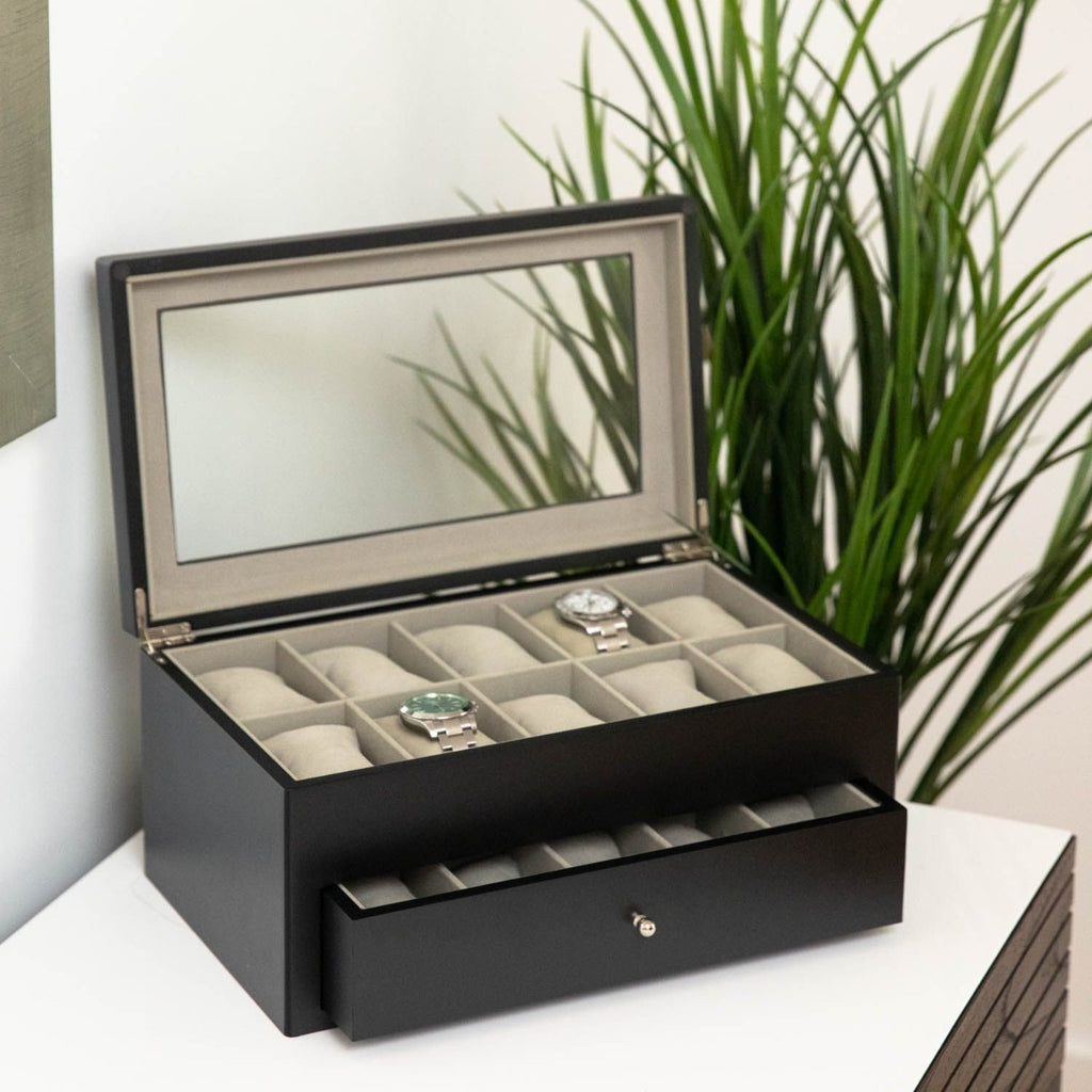 Wade 20 Watch Box, Brown