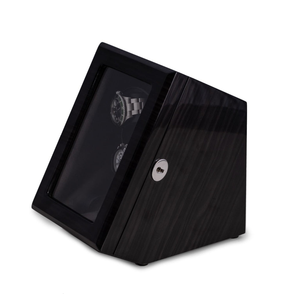 Louis Ash Wood High Laqcuer Watch Winder and Storage Case