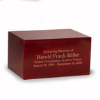 Deering Moments Wood Human Funeral Cremation Urn