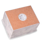 Deering Moments Soft White Genuine Marble Urn