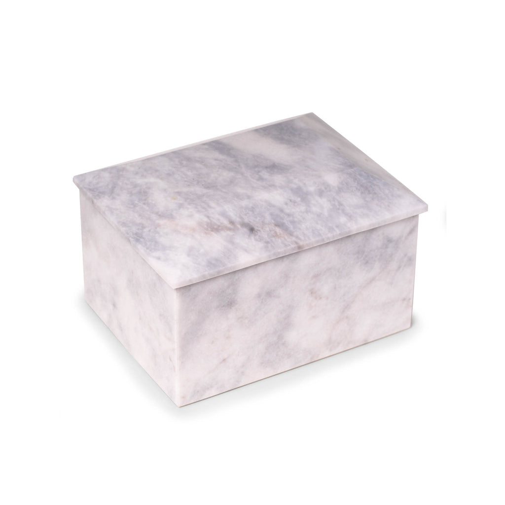 Deering Moments Soft White Genuine Marble Urn
