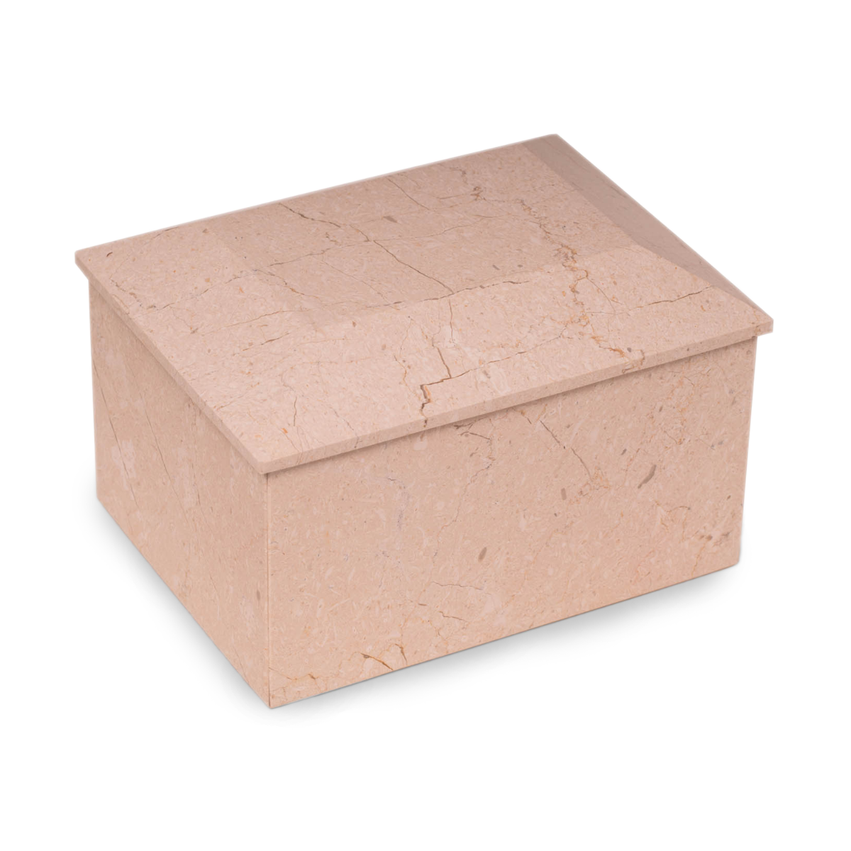 Deering Moments Beige Genuine Marble Urn