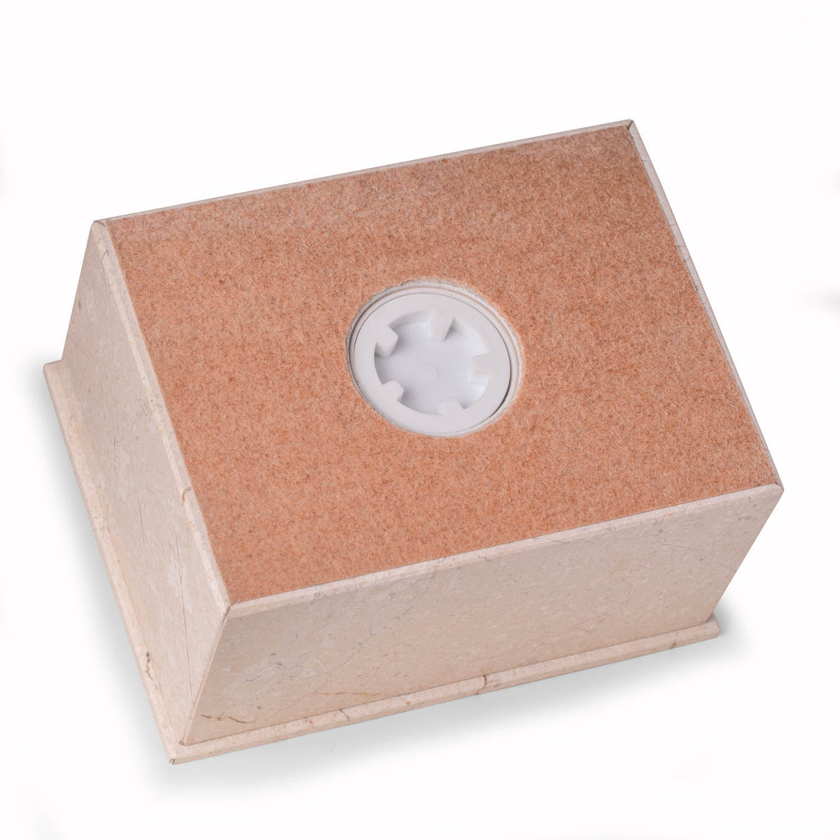Deering Moments Beige Genuine Marble Urn