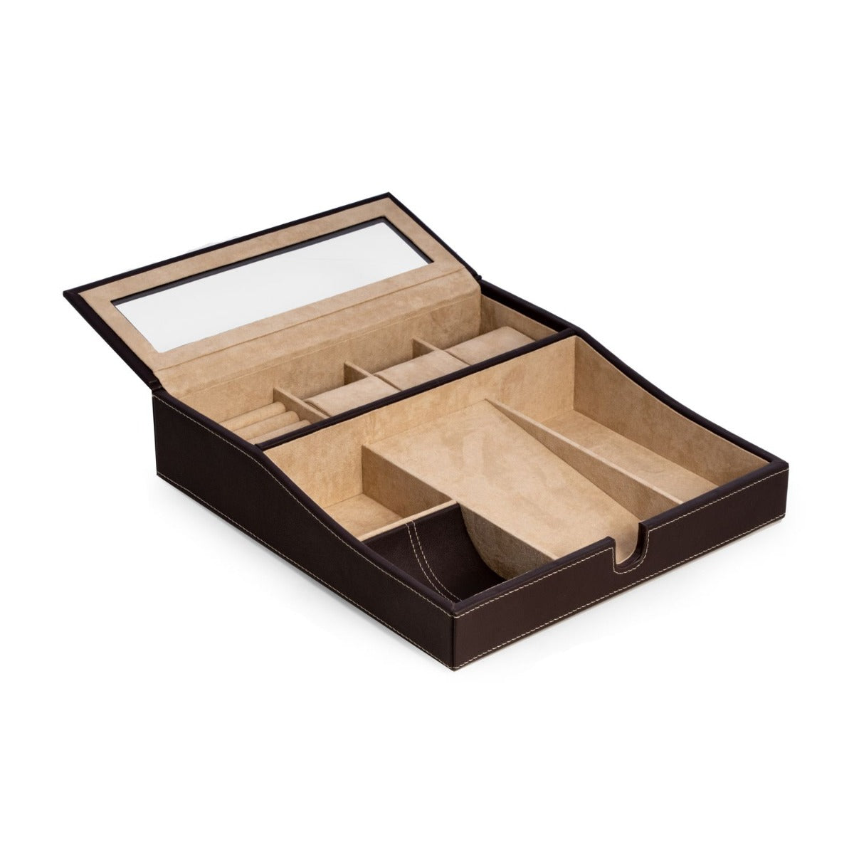 Alexander Brown Leather Valet